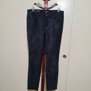 NYDJ Ami Faux Suede Ankle Skinny Pants in Size 10 NWT